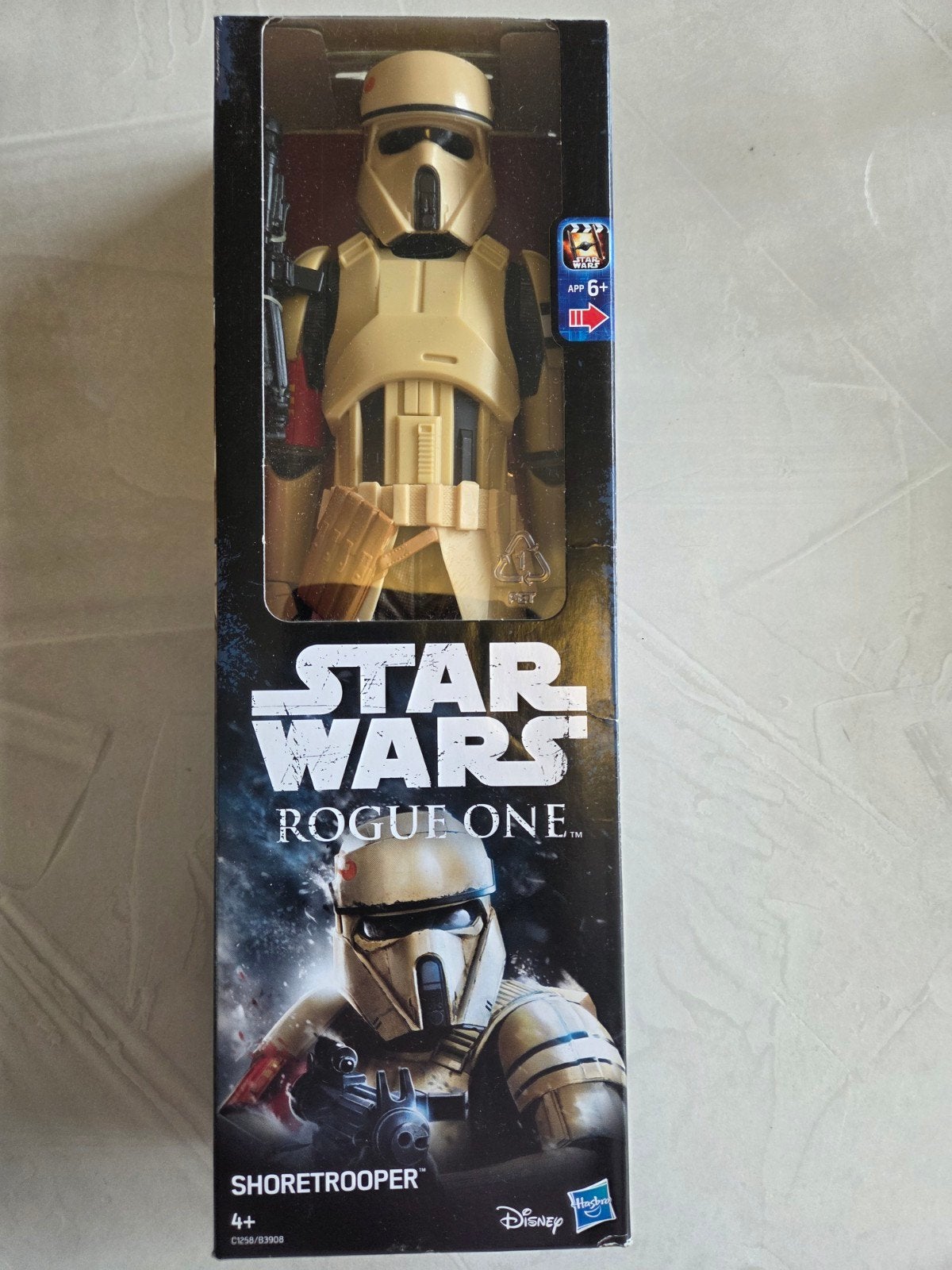 Star Wars Rogue One Shoretrooper actiefiguur Hasbro, Ophalen of Verzenden, Nieuw