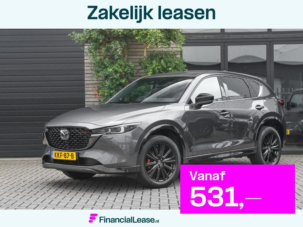 Mazda CX-5 2.5 SkyActiv-G 194 Homura Adaptive Cruise Bose Ca, Automatische klimaatregeling, Gebruikt, 4 cilinders, 2000 kg