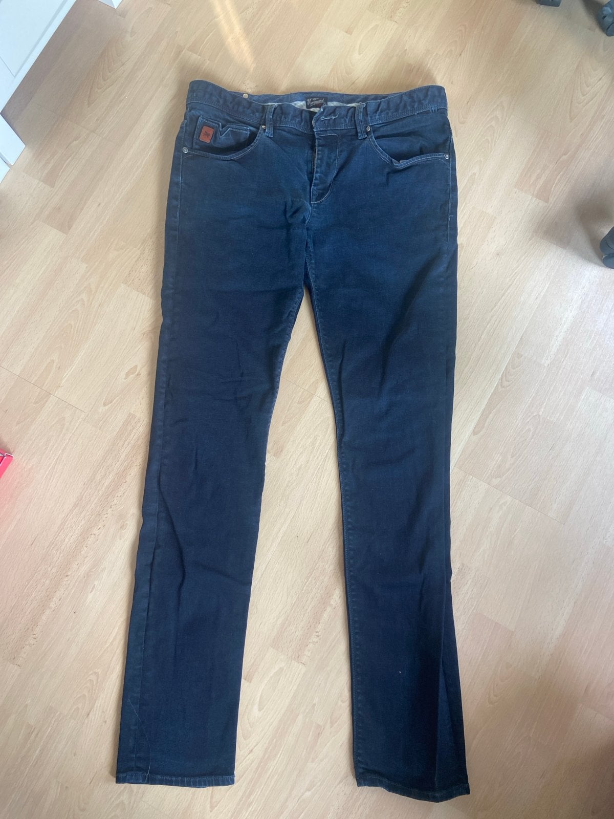 Vanguard Jeans - Donkerblauw - Maat W36/W36, Ophalen of Verzenden, Zo goed als nieuw, Blauw, W36 - W38 (confectie 52/54)