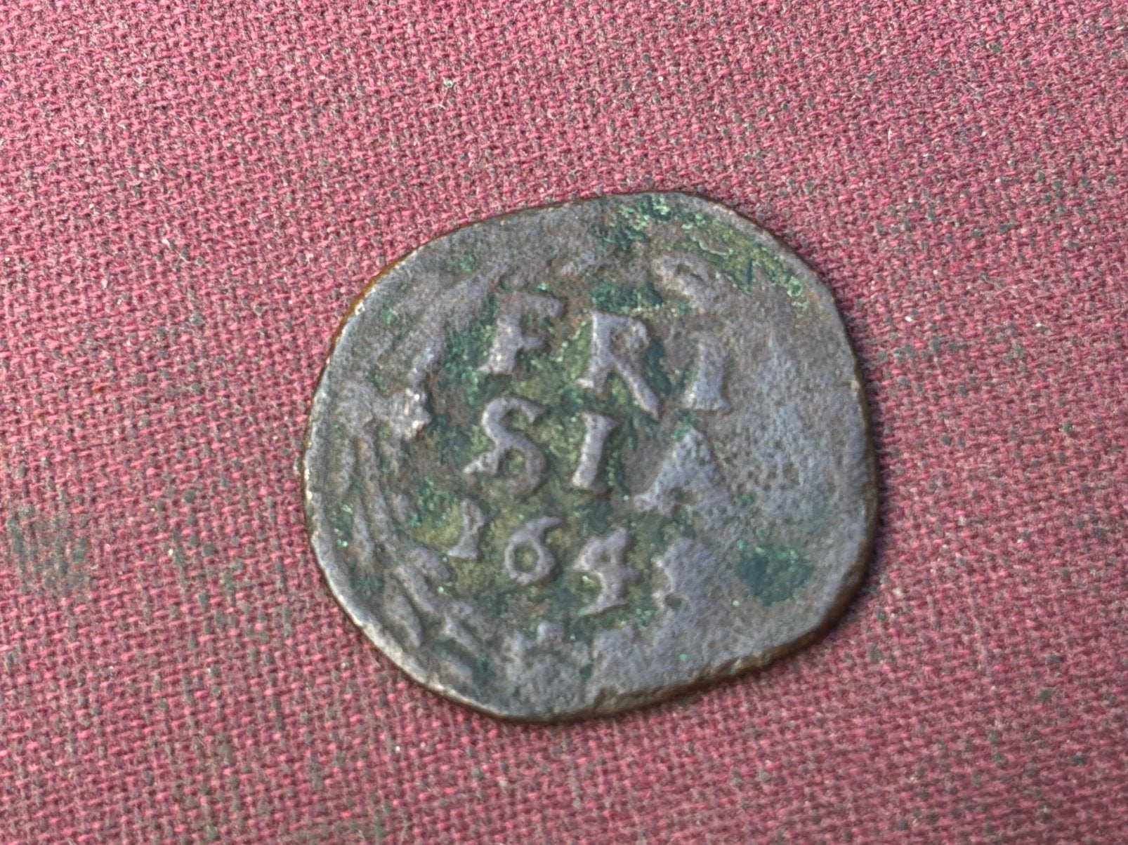 Duit frieland1648, Ophalen of Verzenden, Overige landen