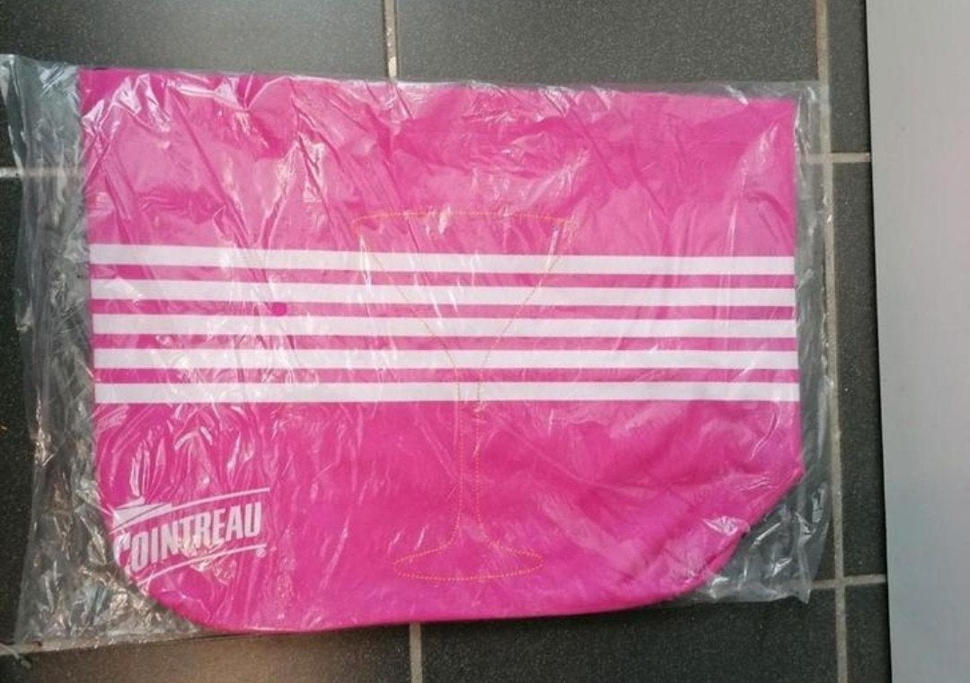Roze Cointreau strandtas - Nieuw, Sieraden, Tassen en Uiterlijk, Tassen | Damestassen, Ophalen of Verzenden, Nieuw, Roze, Shopper