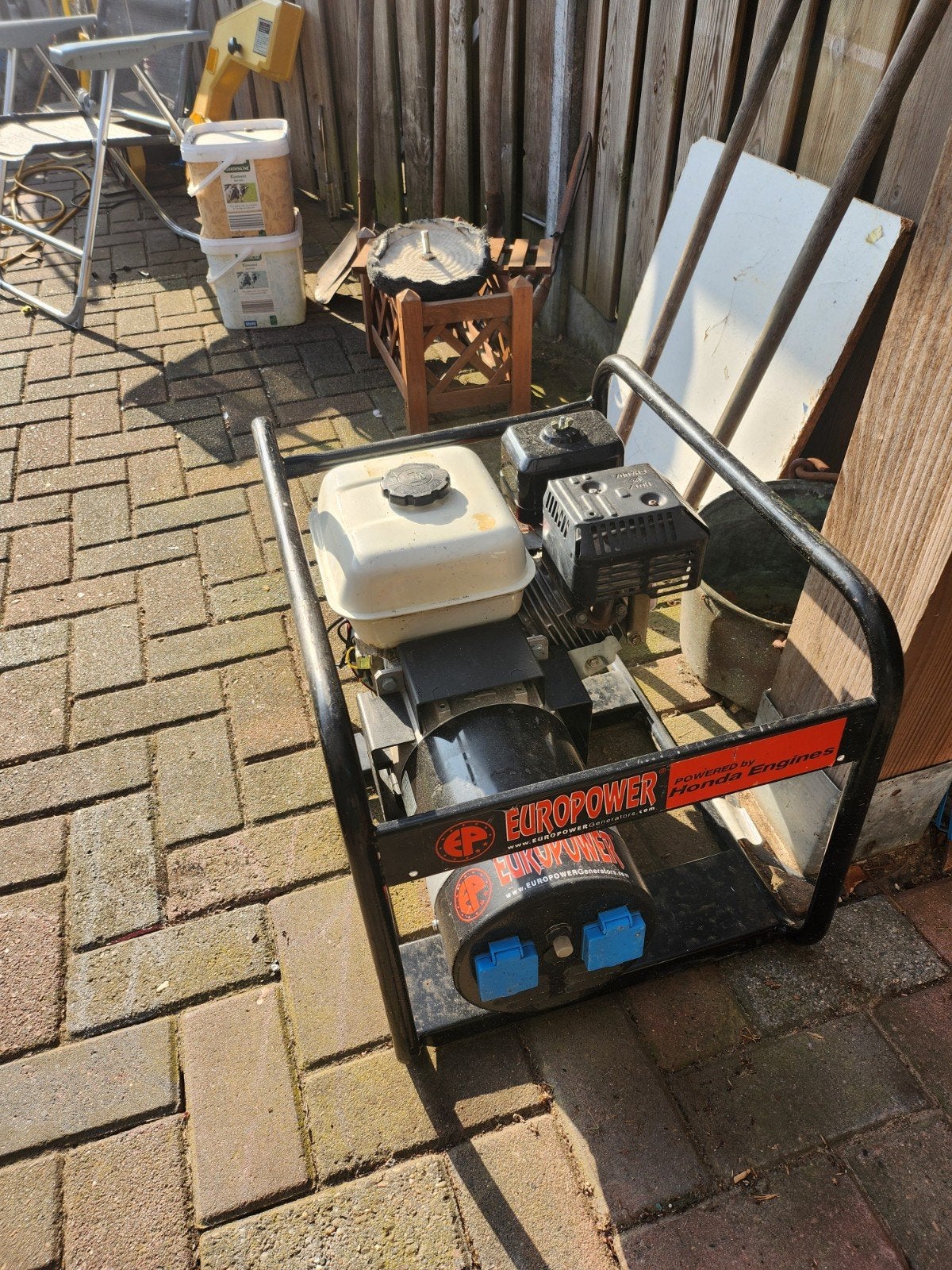 Honda aggregaat werkt trekken en lopen is, Ophalen of Verzenden, Gebruikt