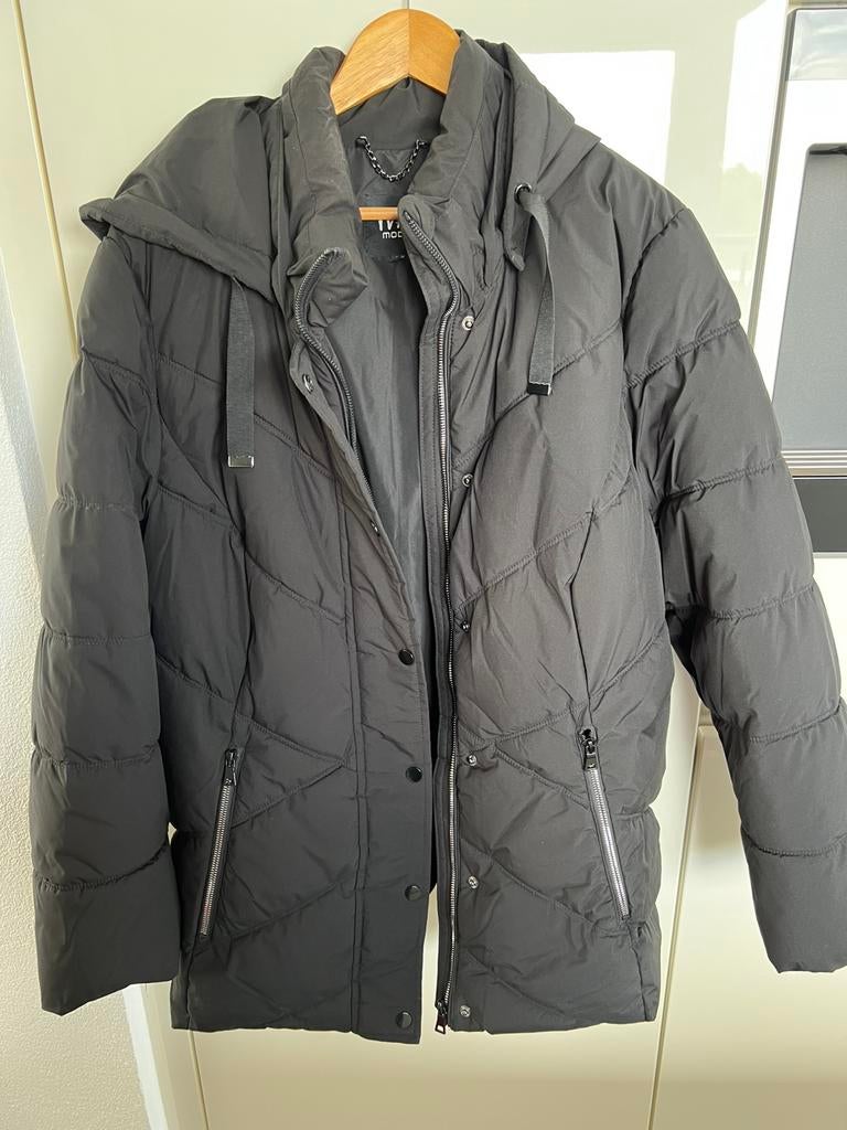Zwarte jas MS Mode maat 48., Ophalen of Verzenden, Nieuw, Maat 46/48 (XL) of groter, Zwart