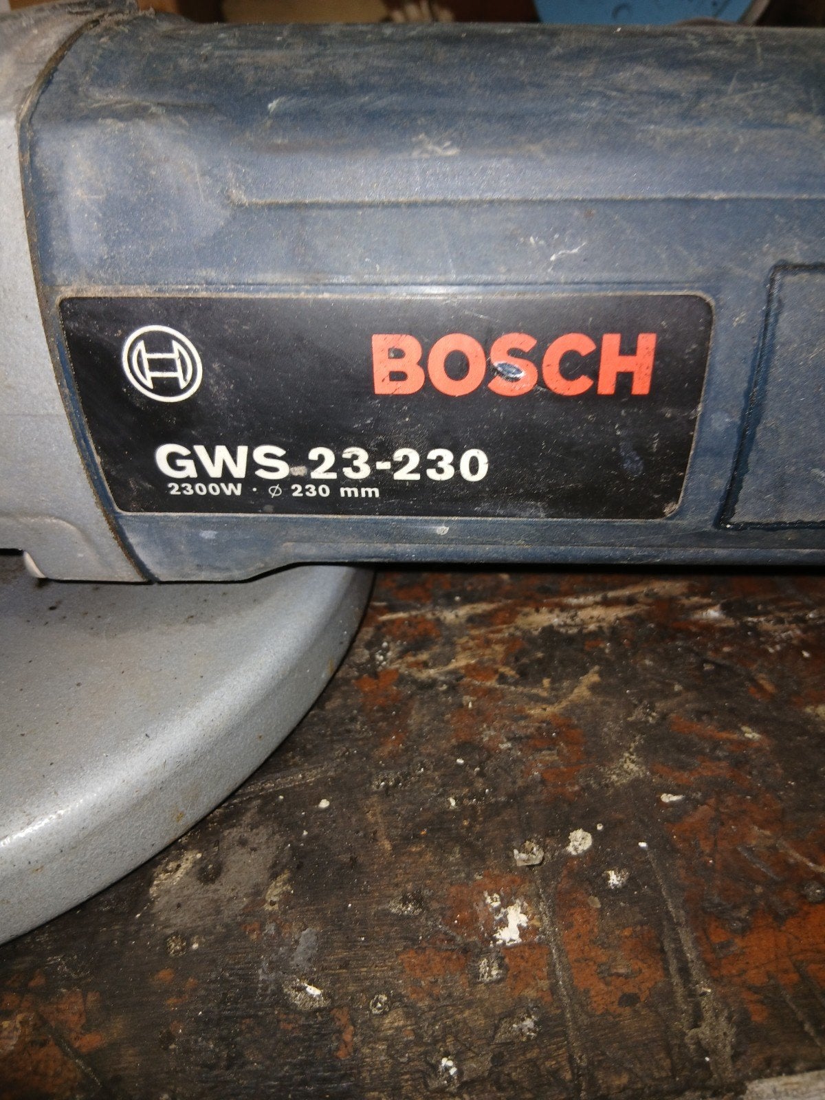 Bosch GWS 23-230 Haakse Slijper - Krachtig en Betrouwbaar, Ophalen, Gebruikt, 1000 watt of meer, Haakse handslijpmachine