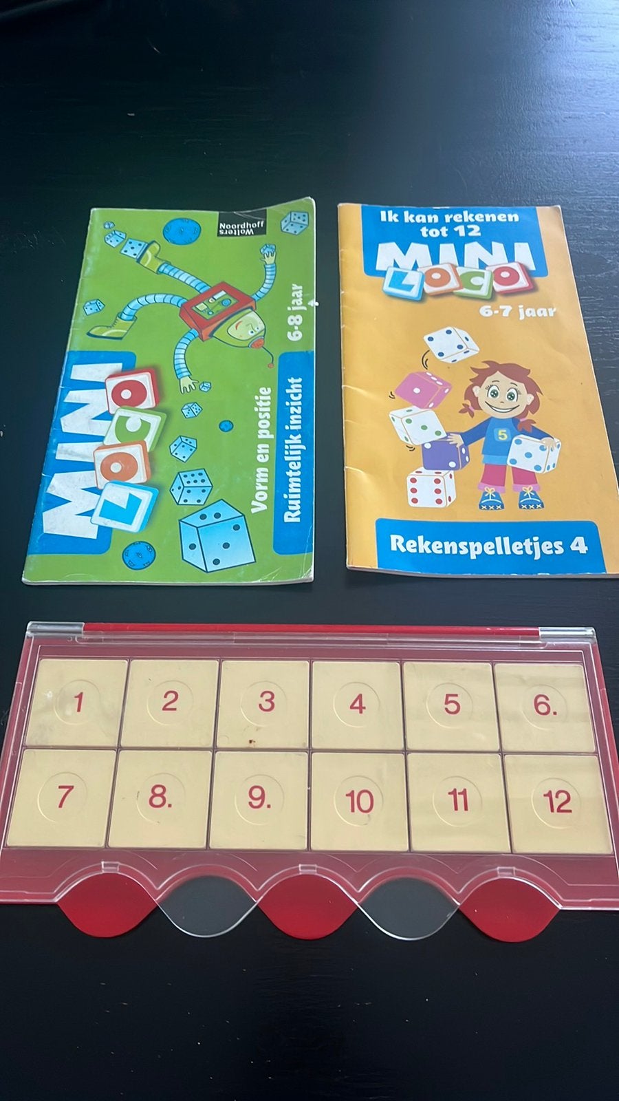 Mini loco ruimtelijk inzicht / rekenspelletjes 6-8 jaar, Ophalen, Zo goed als nieuw