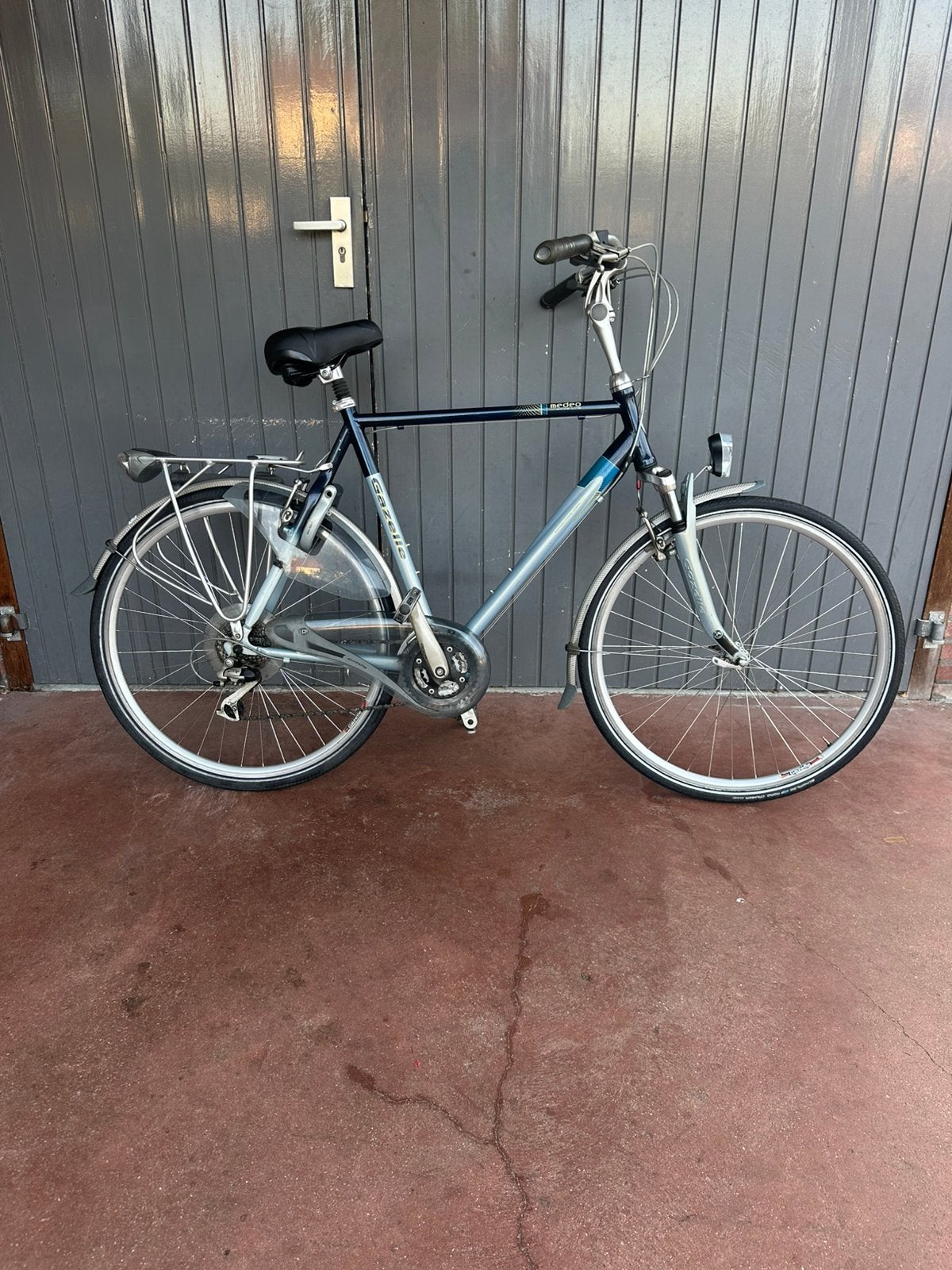 Gazelle medeo herenfiets 28 inch, Fietsen en Brommers, Ophalen, Zo goed als nieuw, Gazelle, Versnellingen