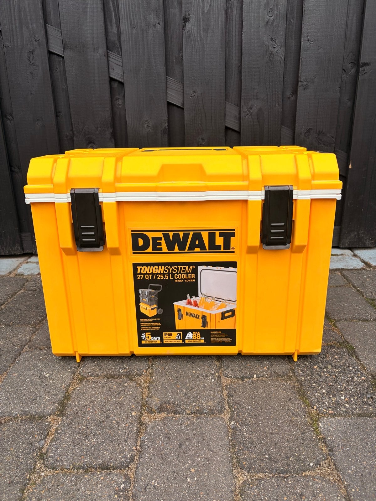 DeWalt ToughSystem 27 QT / 25.5 L Koelbox, Ophalen of Verzenden, Nieuw, Koelbox, Koelelement