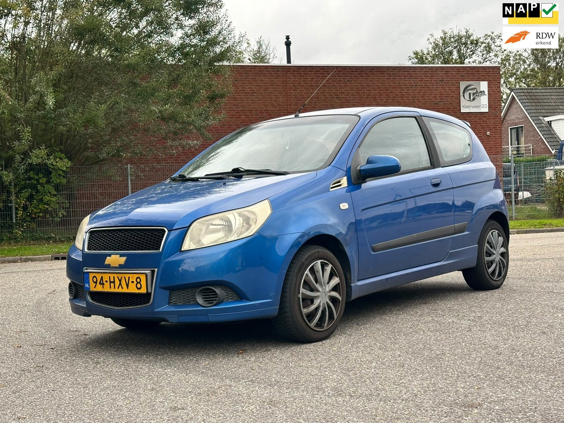 Chevrolet Aveo 1.2 16V LS 5DR*Airco*Nieuwe APK*Trekhaak*Elek, Auto's, Voorwielaandrijving, Aveo, 4 cilinders, Origineel Nederlands