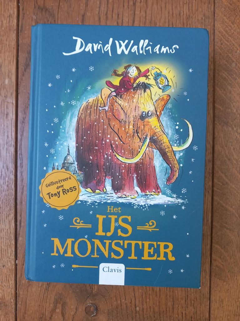 Het IJSMONSTER - David Walliams (Hardcover), Ophalen of Verzenden, Zo goed als nieuw, David Walliams, Fictie algemeen