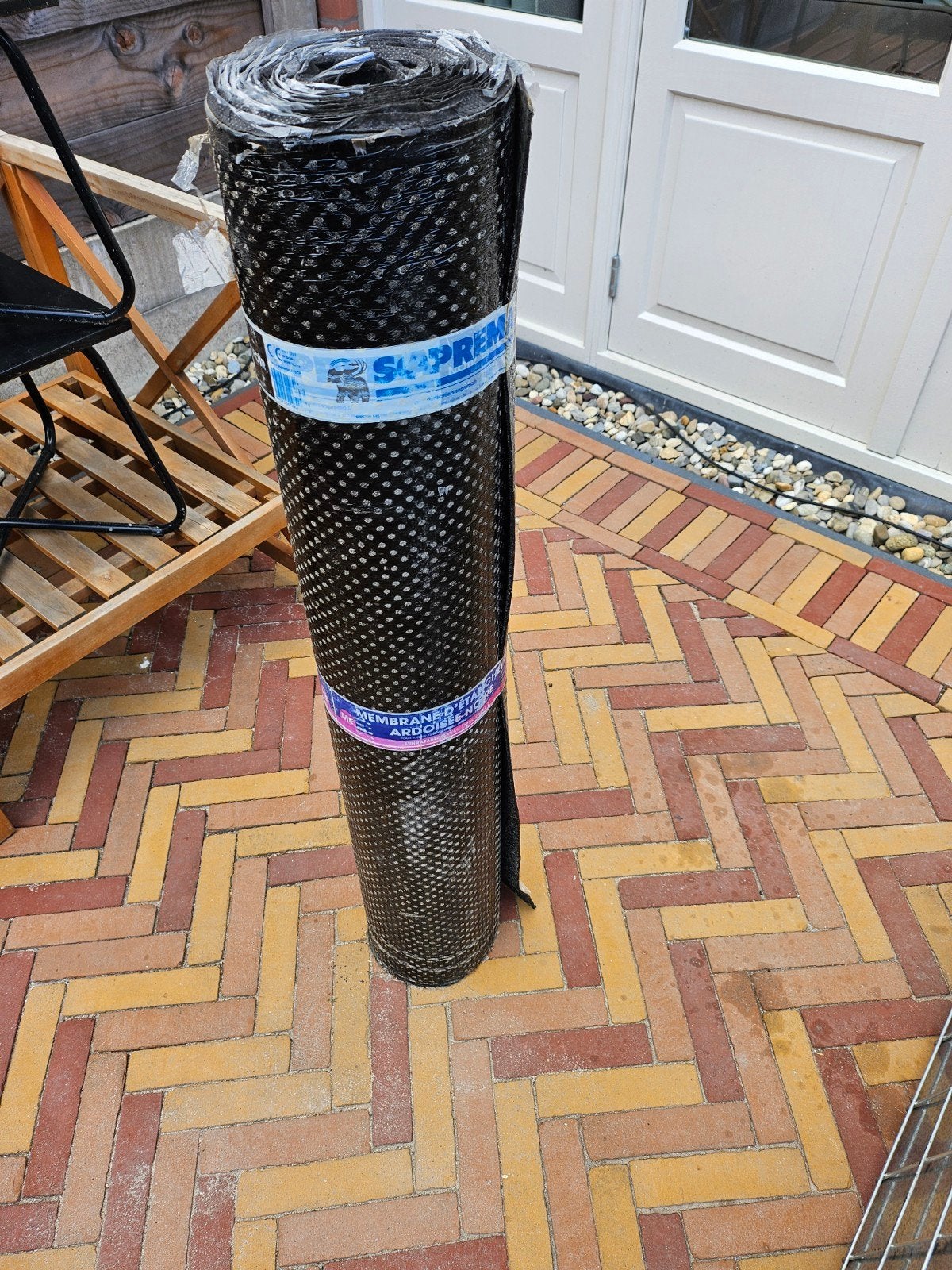 Soprema dakleer rol - Nieuw en ongebruikt, Ophalen, Overige materialen, Zwart, Nieuw