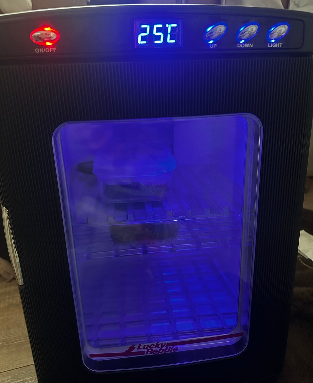 Lucky reptile egg incubator broedstoof voor kweken reptielen, Ophalen of Verzenden, Zo goed als nieuw, Broedstoof of Broedmachine