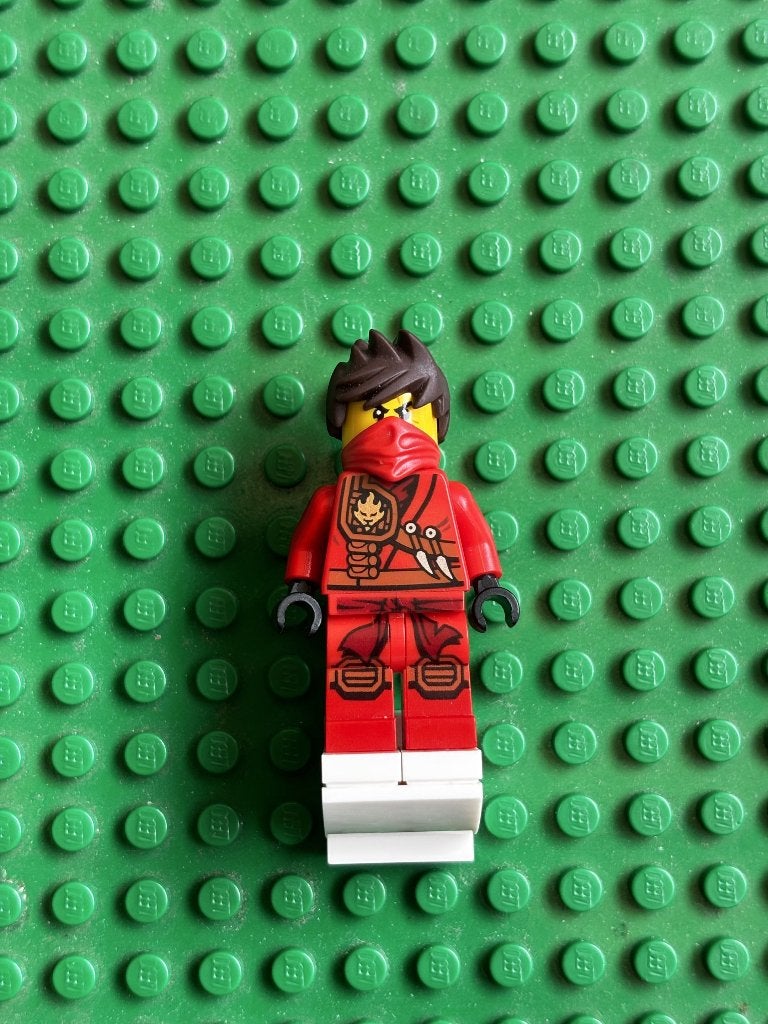 Lego Ninjago Kai Jungle - Half Mask, Verzenden, Lego, Zo goed als nieuw, Minifiguur