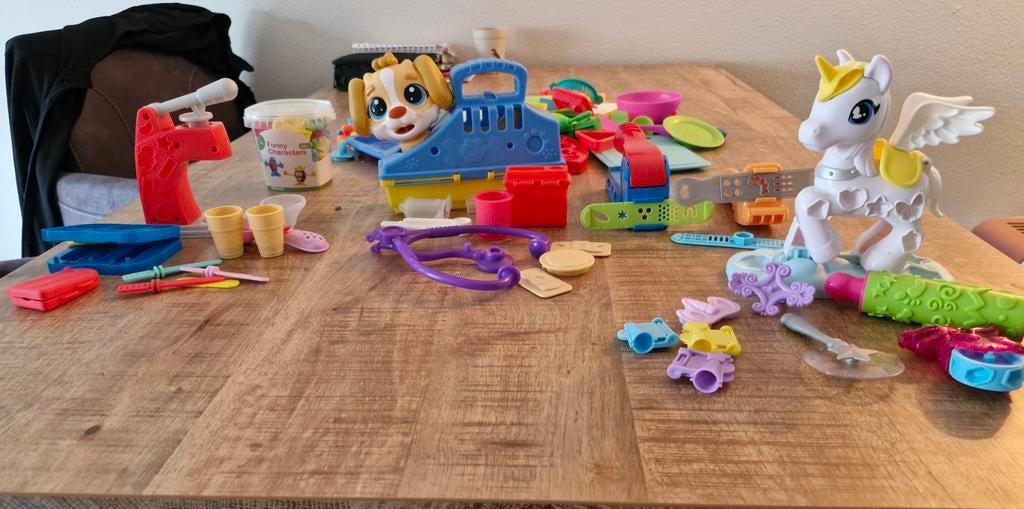 Grote set Play-Doh klei en accessoires, Ophalen