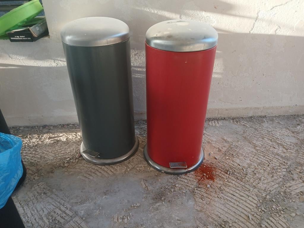 Ikea Mjosa pendaalemmer rood en grijs, Ophalen