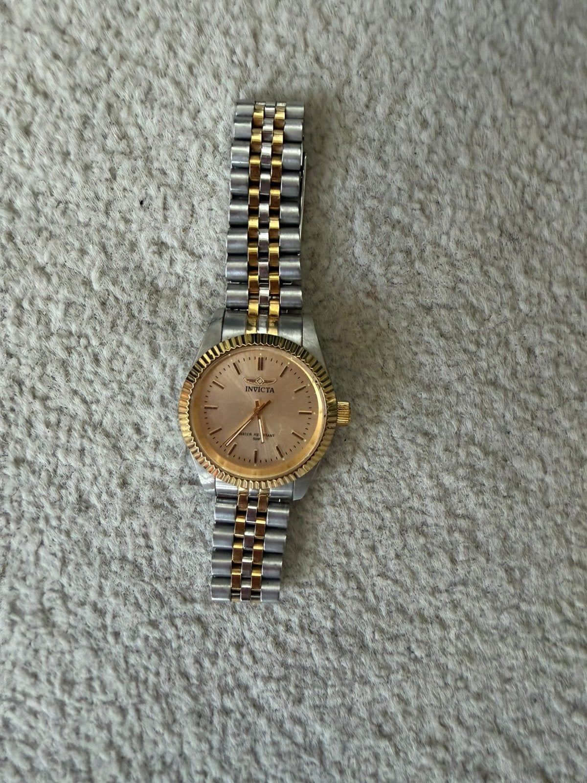 MOOIE INVICTA HORLOGE, Ophalen of Verzenden, Zo goed als nieuw, Staal, Overige merken