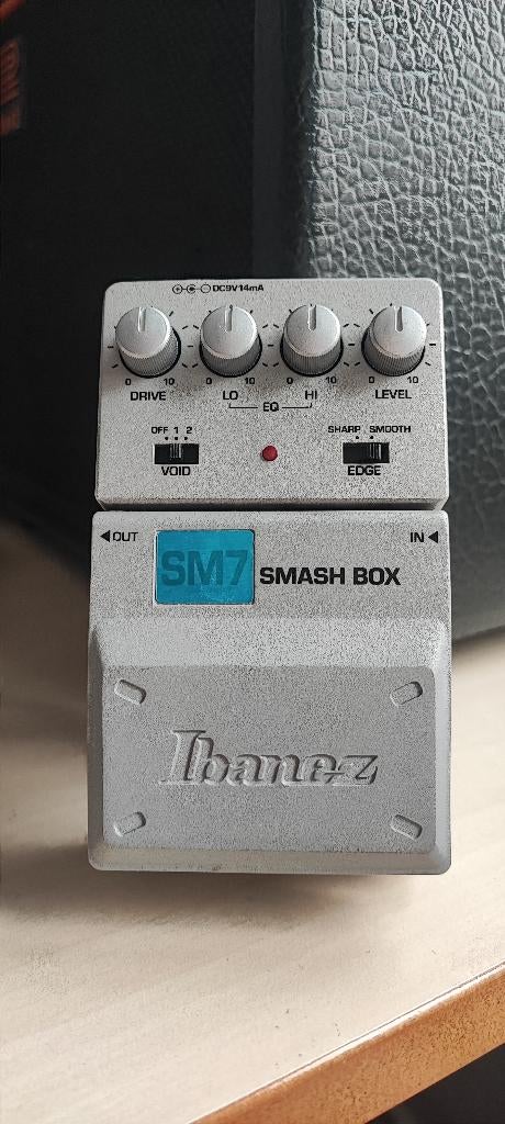 Ibanez SM7 Smash Box Tonelok SN00402340 Taiwan, Muziek en Instrumenten, Effecten, Gebruikt, Delay of Echo, Moku Custom Guitars