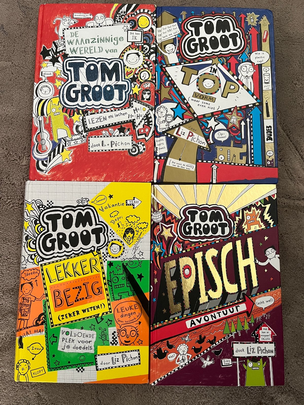 Tom Groot Boeken - 4-delige set, Ophalen of Verzenden, Gelezen, Fictie algemeen