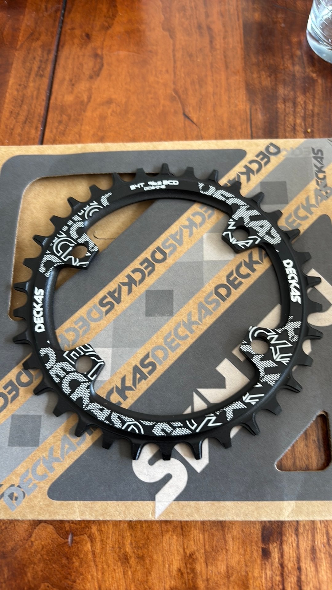 2x mtb tandwiel voor shimano 34 tands en 96 BCD, Ophalen of Verzenden, Nieuw, Mountainbike, Staal