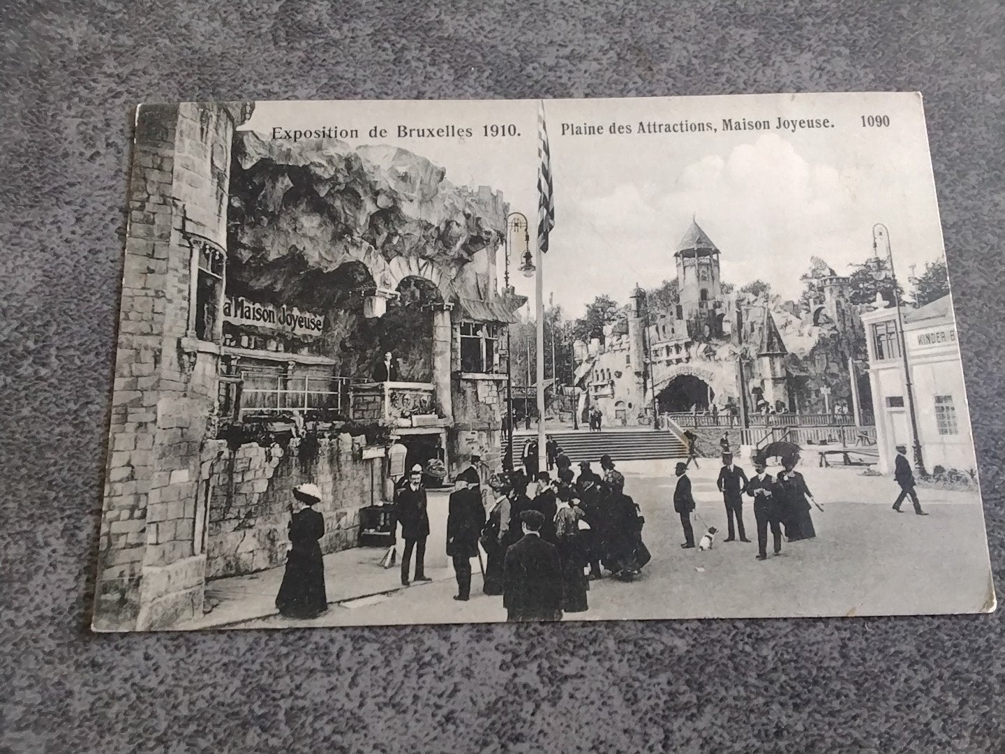 Belgie Brussel Exposition 1910, Ophalen of Verzenden, Voor 1920, Ongelopen, Brussel (Gewest)