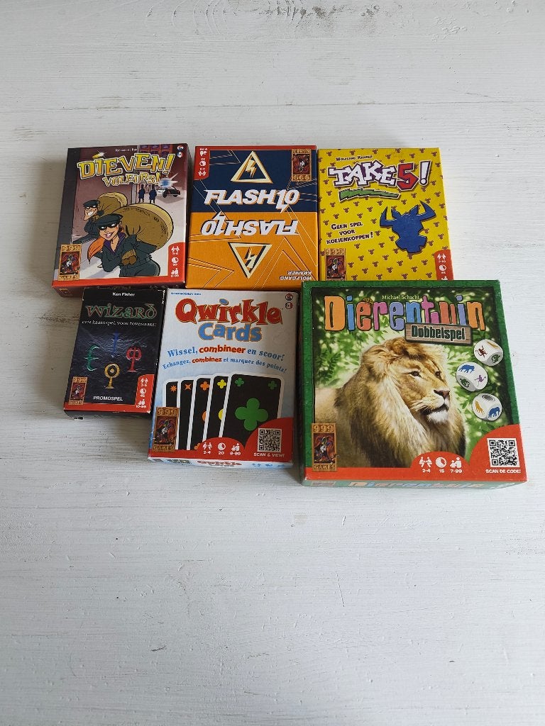 Verschillende spelletjes 999 Games, Ophalen of Verzenden, Zo goed als nieuw, 999 Games