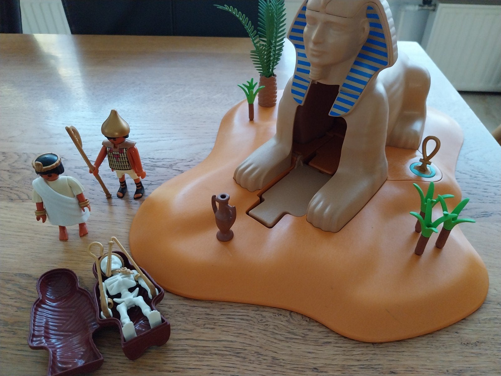 Playmobil Sfinx met figuren en mummie 4242, Kinderen en Baby's, Speelgoed | Playmobil, Gebruikt, Complete set, Overige typen, Historisch