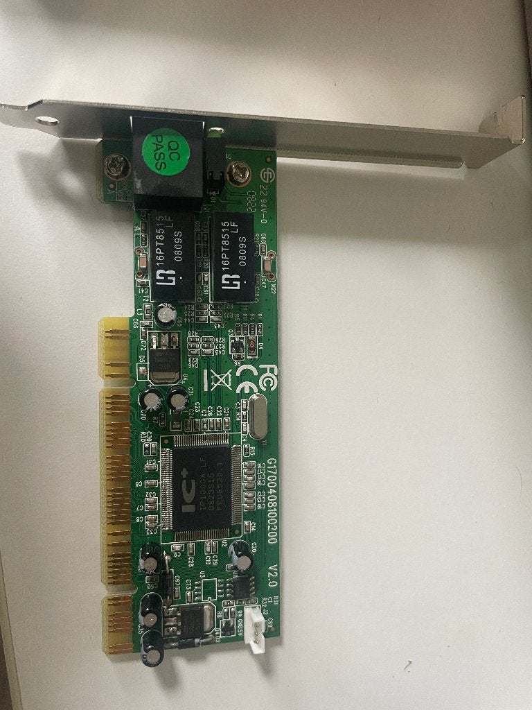 Asus NX1101 V2 Gigabit Ethernet PCI Adapter Card G1700408100, Computers en Software, Netwerkkaarten, Ophalen of Verzenden, Gebruikt