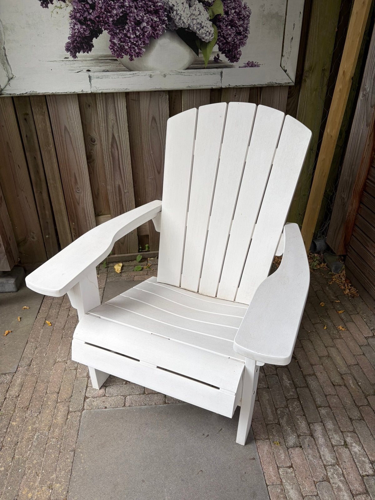 KETER Loungestoel /beachstoel met kussen., Ophalen, Zo goed als nieuw, Kunststof