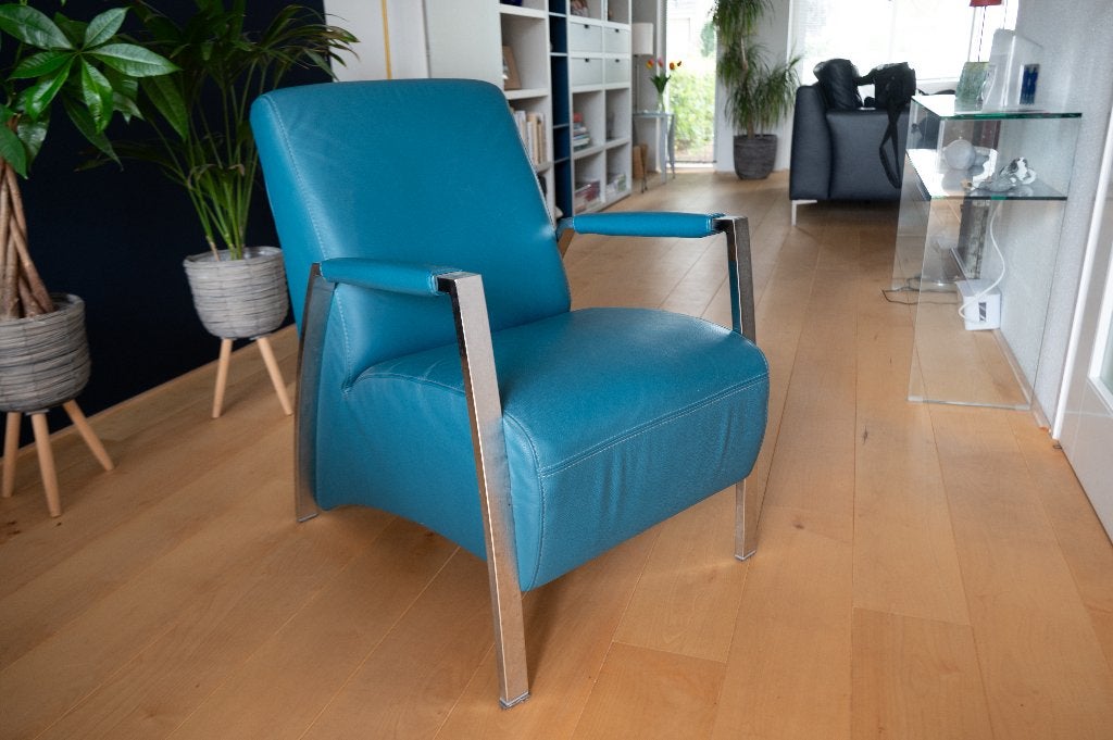 Gave Fauteuil, Ophalen, 50 tot 75 cm, Leer, 75 tot 100 cm