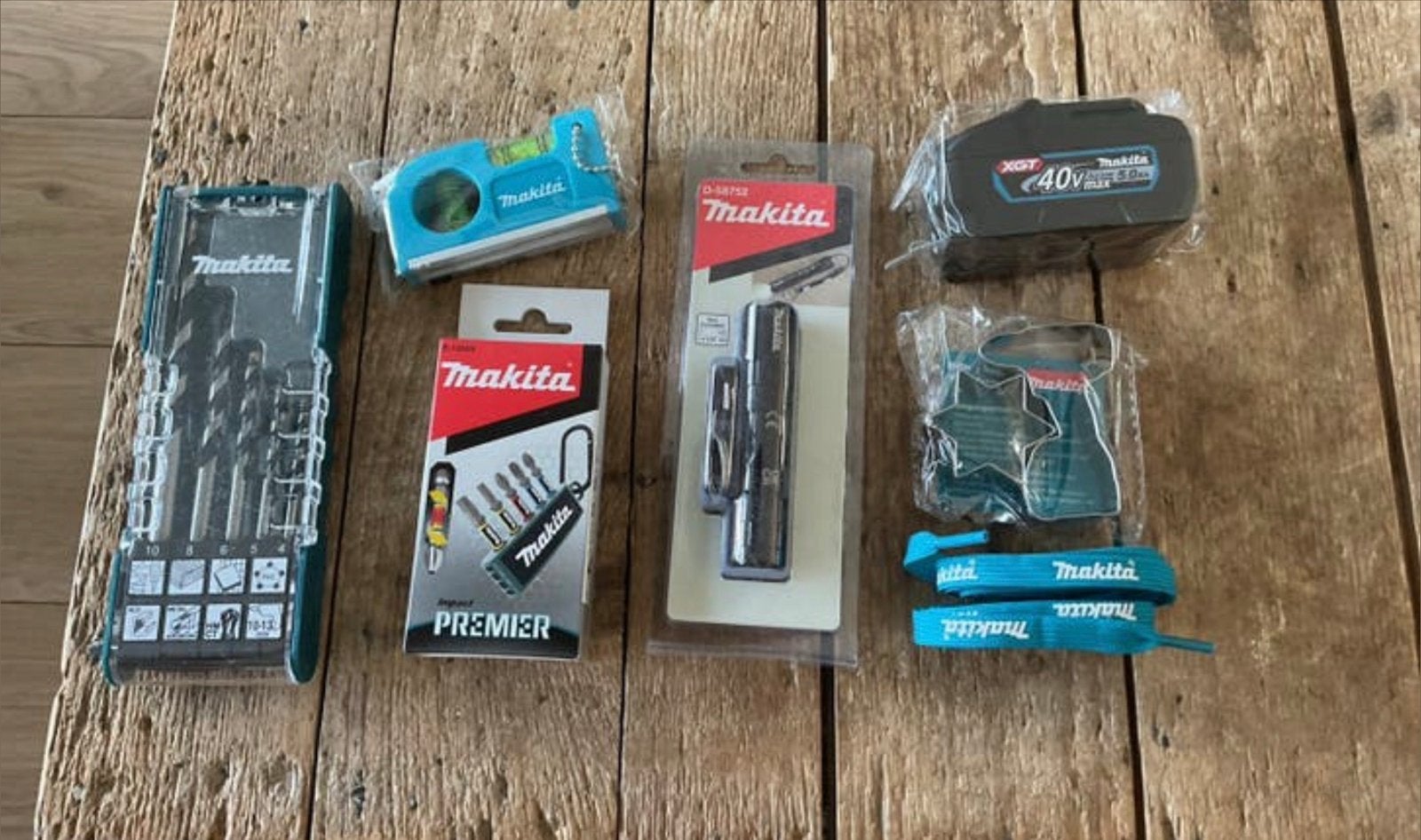 Makita fan artikelen: Boortjes, bitjes, waterpas, bieropener, Ophalen of Verzenden, Nieuw, Overige typen, Makita