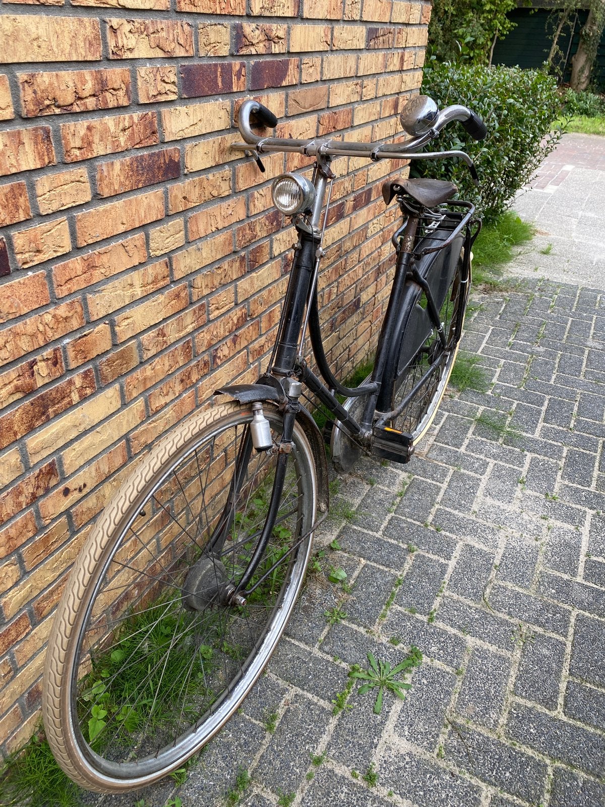 Vintage Gazellefiets uit 1952, Ophalen, Jaren '50