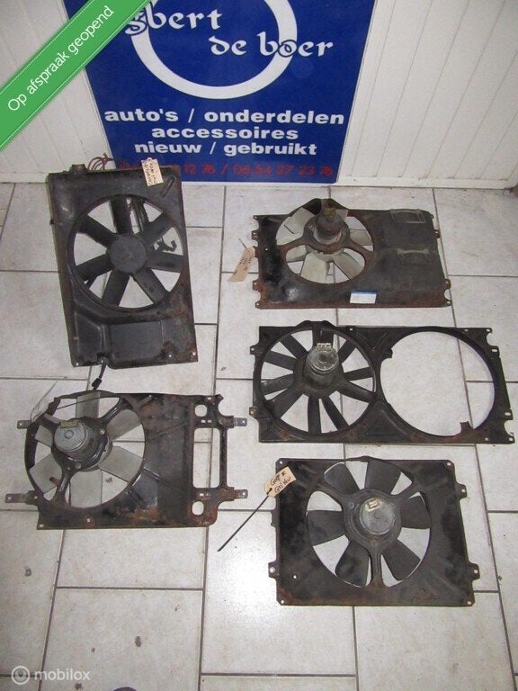 Radiateur radiator koelvin VW Golf 1,2,3,4 Caddy Corrado, Gebruikt, Volkswagen, Ophalen of Verzenden
