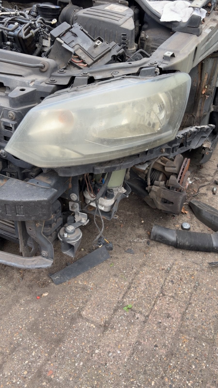 Koplampen polijsten Vw Polo 6R links en rechts, Ophalen of Verzenden, Gebruikt, Volkswagen