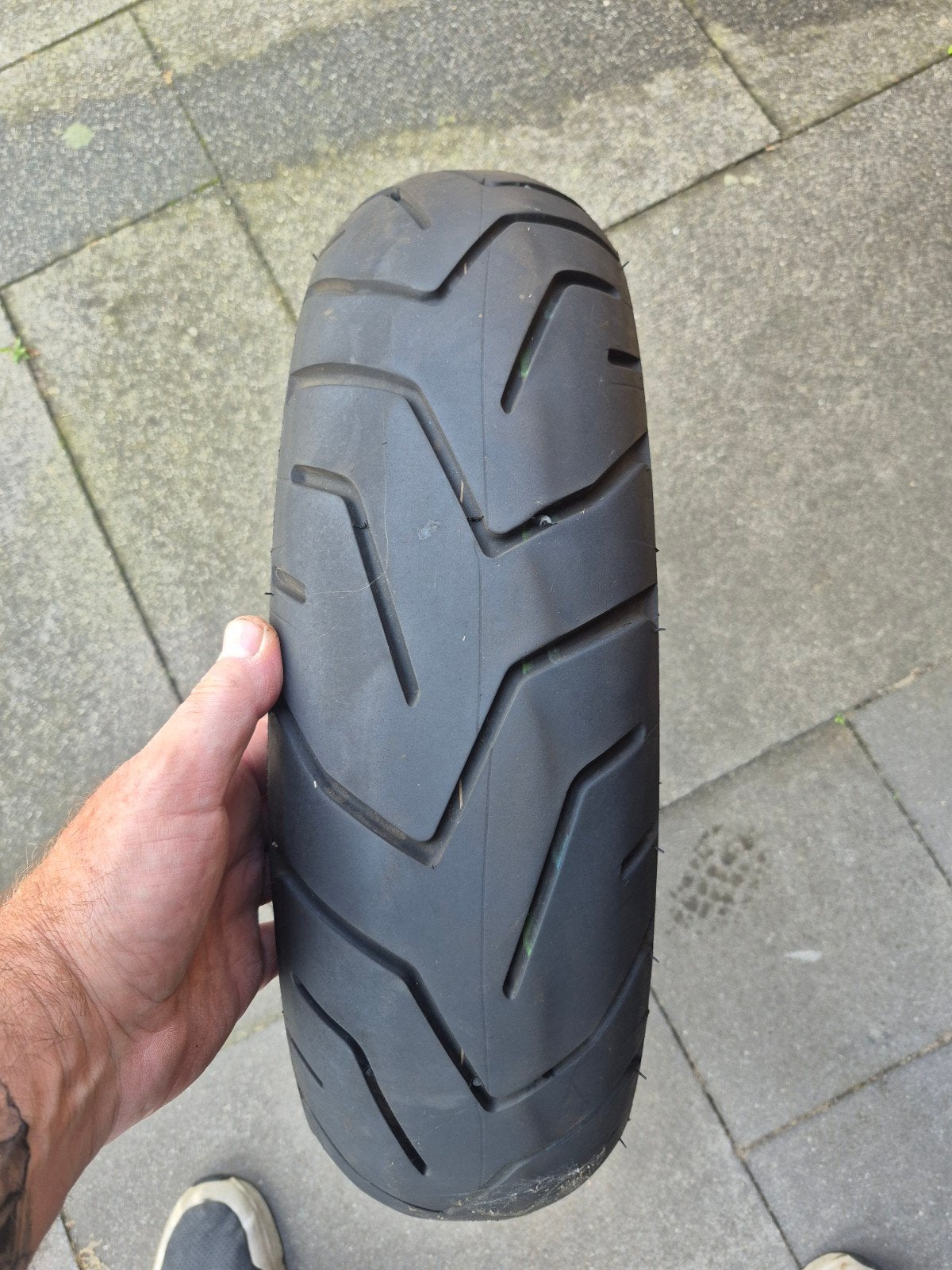 Bridgestone Battlax Adventure motorbanden, Motoren, Ophalen, Gebruikt