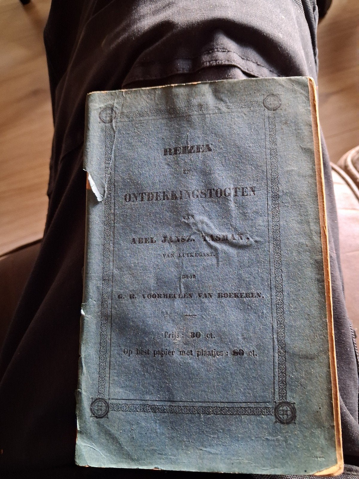 Reizen en Ontdekkingstogten van Abel Jansz. Tasman (1849), Boeken, Ophalen of Verzenden, G.H. Voormeulen van Boekeren, Reisgids of -boek