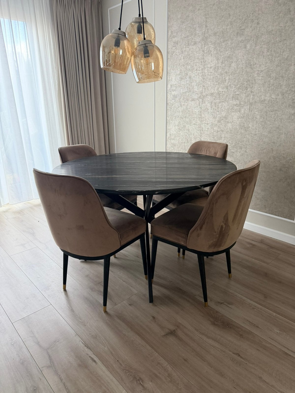 Riviera maison stoelen, Huis en Inrichting, Tafels | Eettafels, Ophalen, Zo goed als nieuw, Rechthoekig, 50 tot 100 cm