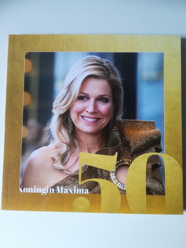 NIEUW : Koningin Maxima 50 jaar., Ophalen of Verzenden, Zo goed als nieuw, Overige typen