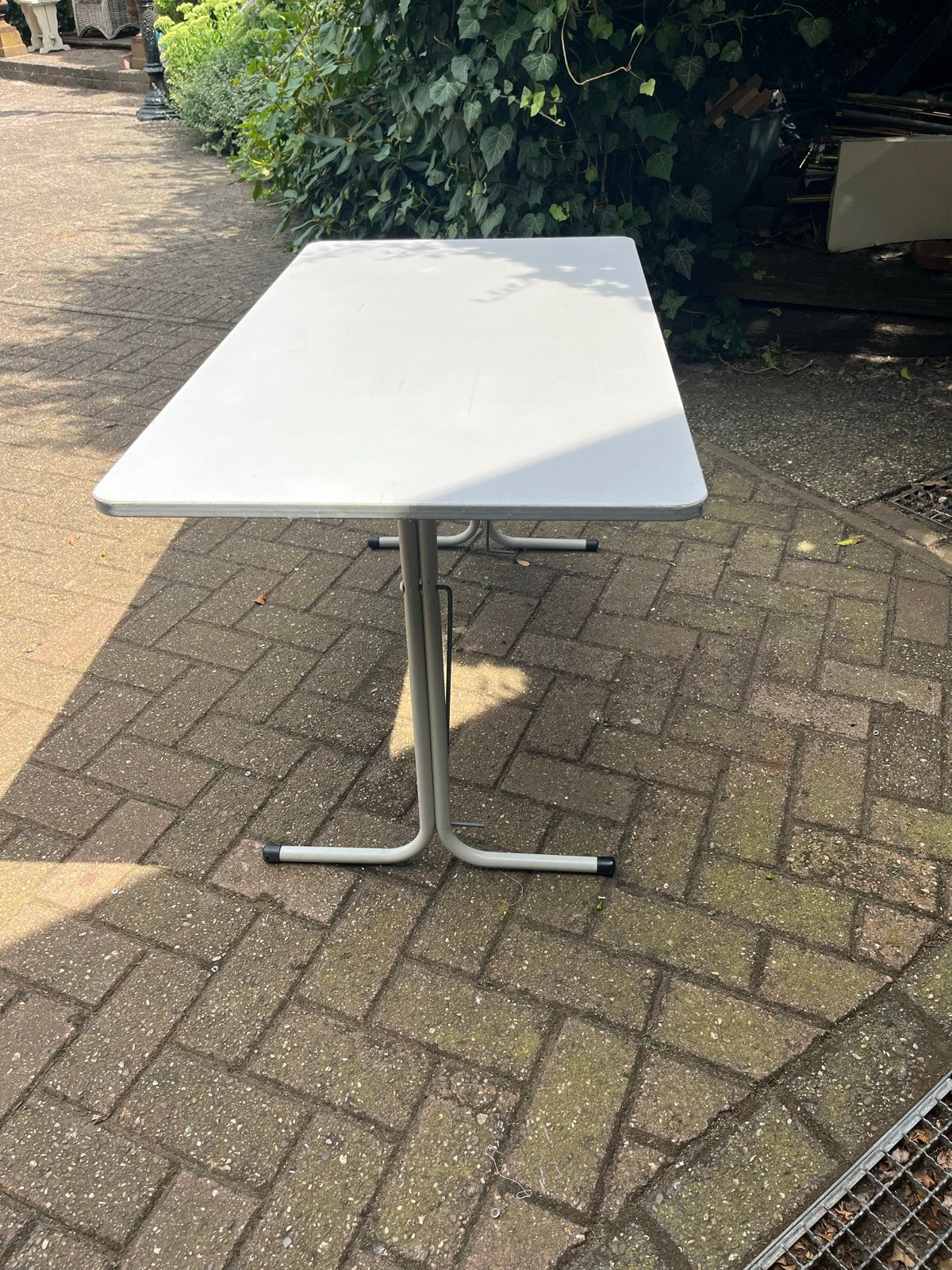 Campingtafel met inklapbare poten - 110x60x70 cm, Ophalen, Gebruikt