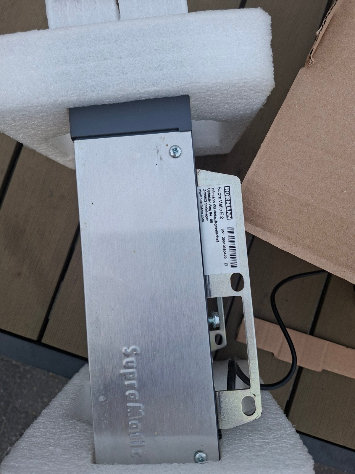 Hörmann Supramatic E2 Garagedeuropener, Ophalen, Nieuw, Garagedeur