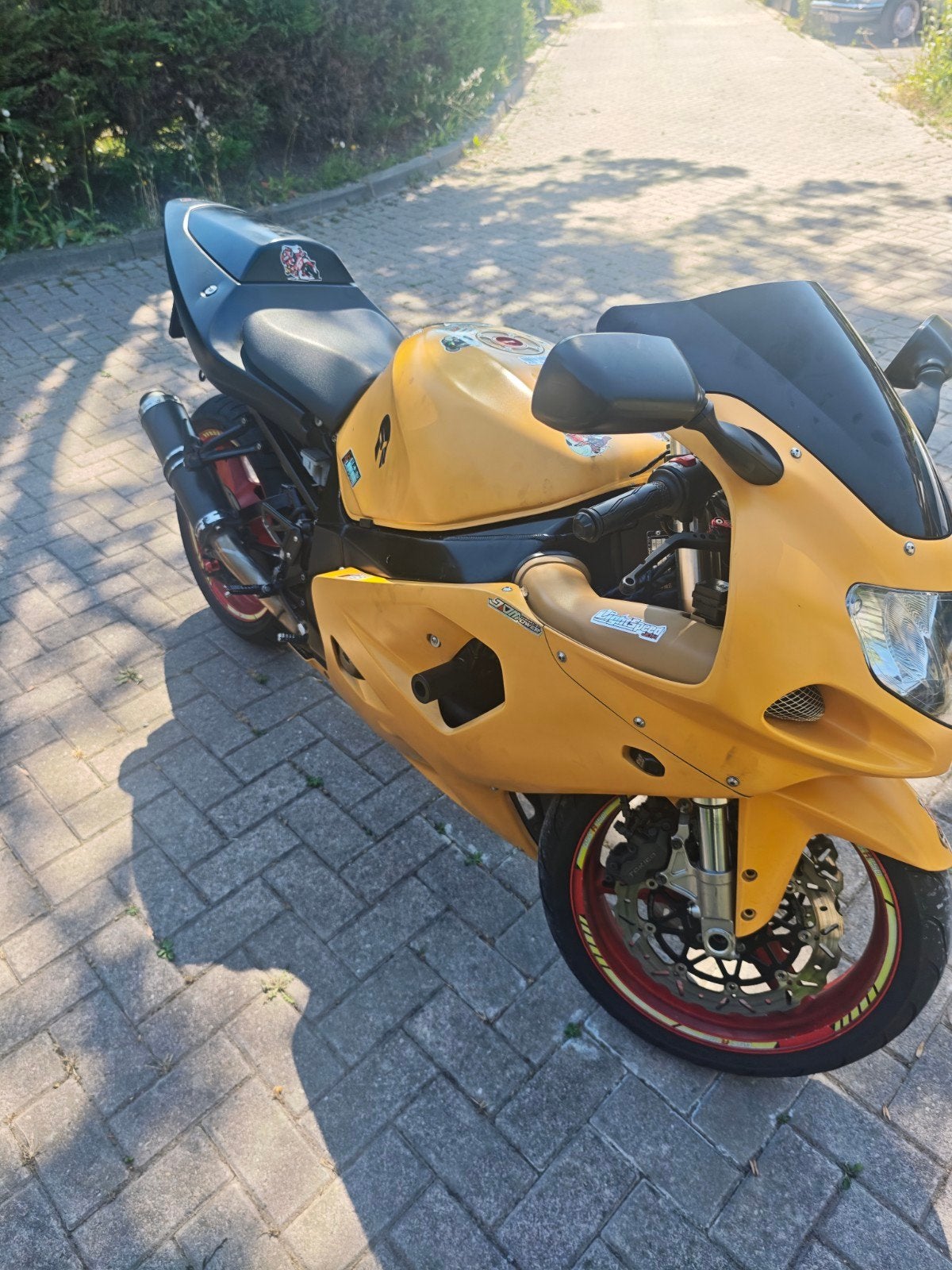 Suzuki GSXR-750 2003, Ophalen, Gebruikt