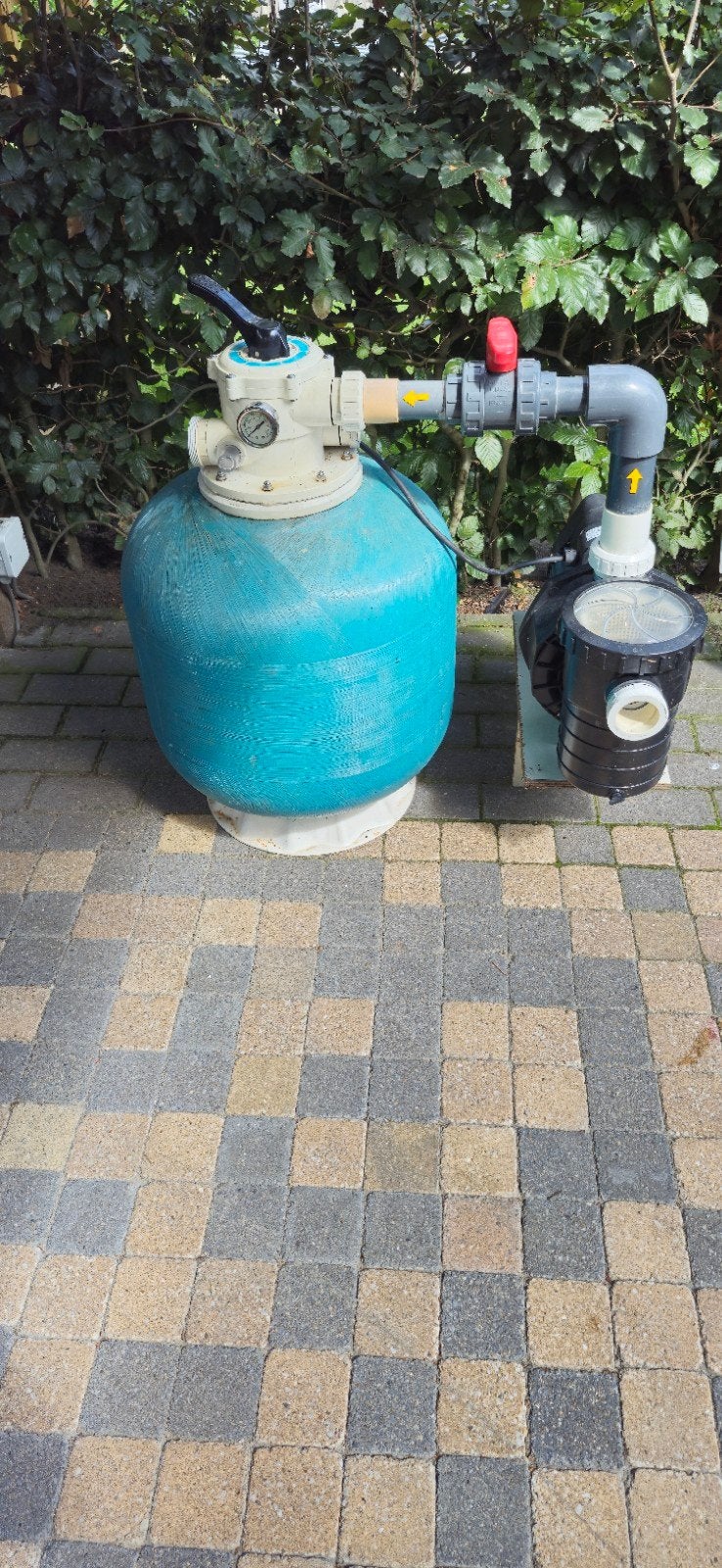 Zandfilter set, Tuin en Terras, Ophalen, Gebruikt, Filter