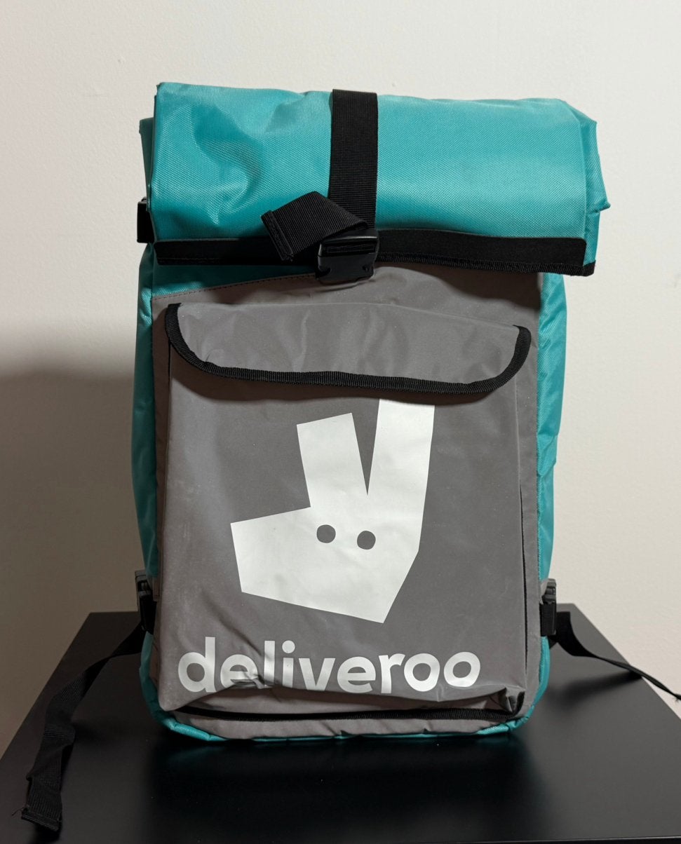 Deliveroo Grote Thermische Bezorgrugzak, Ophalen of Verzenden, Zo goed als nieuw, Overige merken, 45 tot 60 cm