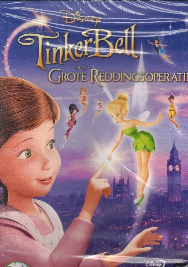 Tinkerbell - De Grote Reddingsoperatie - Walt Disney - Nieuw, Tekenfilm, Nederlands, Ophalen of Verzenden, Nieuw in verpakking