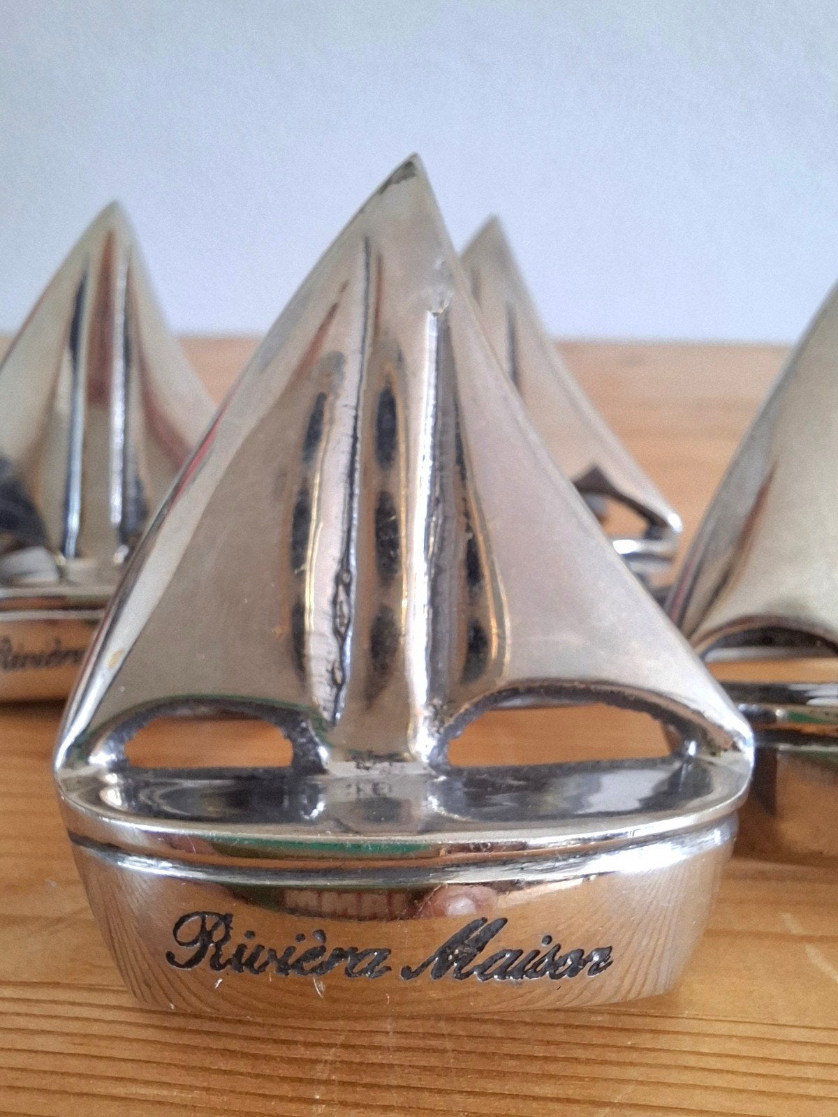 Rivièra Maison Zeilboot servet-ringen., Overige materialen, Overige typen, Ophalen of Verzenden, Zo goed als nieuw