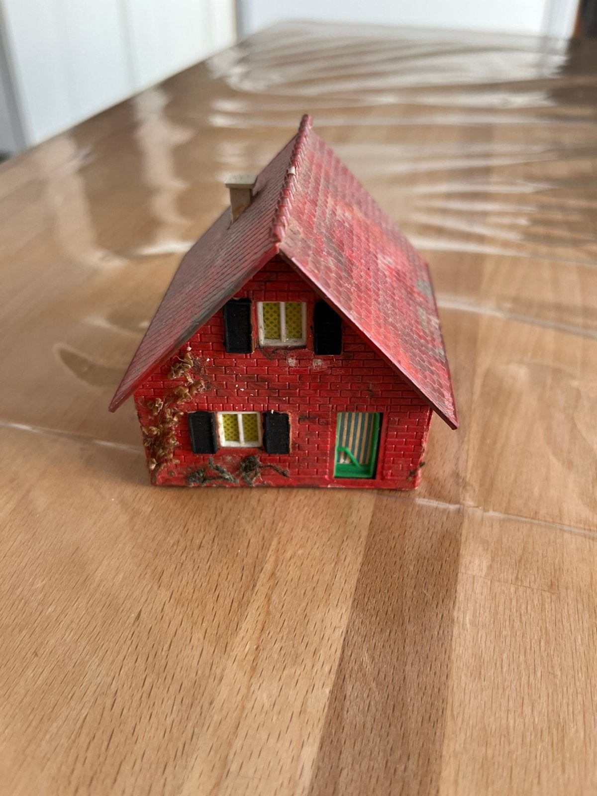 N spoor woonhuis, Hobby en Vrije tijd, Overige merken, Gebruikt, Gelijkstroom of Wisselstroom, Overige typen