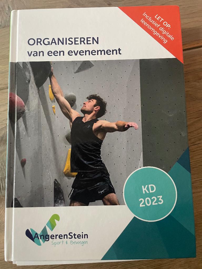 Organiseren van een evenement, Boom, Ophalen of Verzenden, Zo goed als nieuw, MBO