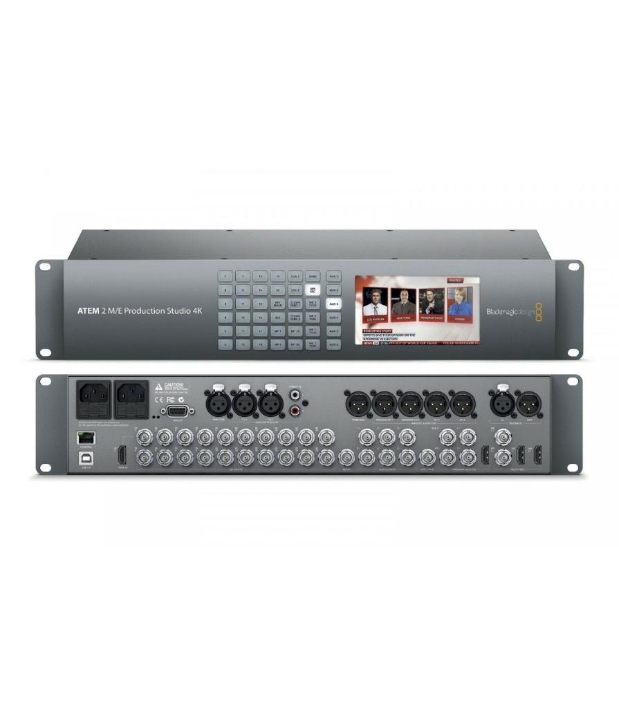 Blackmagic Design ATEM 2 M/E Production Studio 4k, Audio, Tv en Foto, Decoders en Harddiskrecorders, Zo goed als nieuw, Ophalen