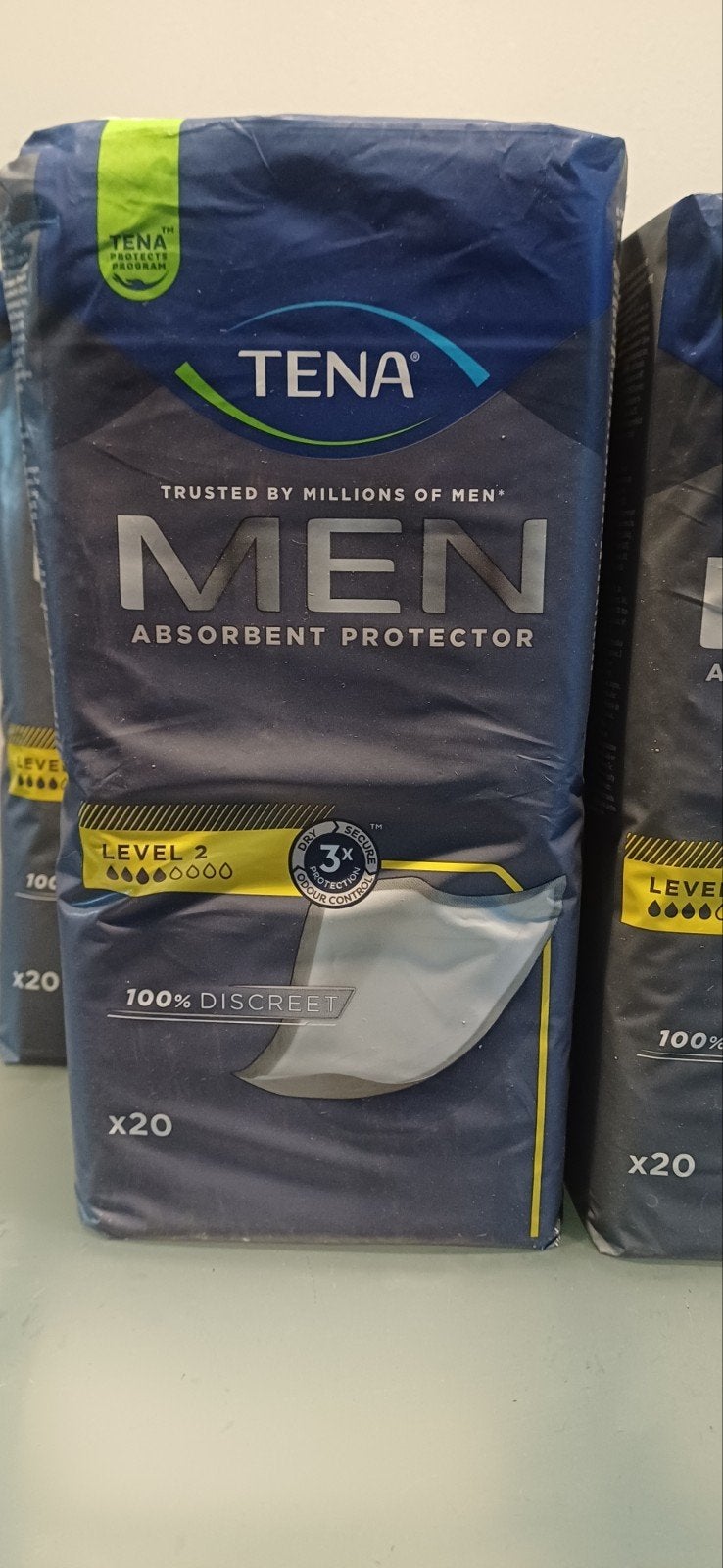 8x TENA Men Absorbent Protector Level 2., Ophalen of Verzenden