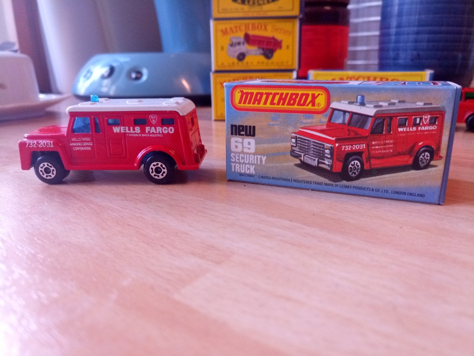 Matchbox nr 69 security truck, Ophalen of Verzenden