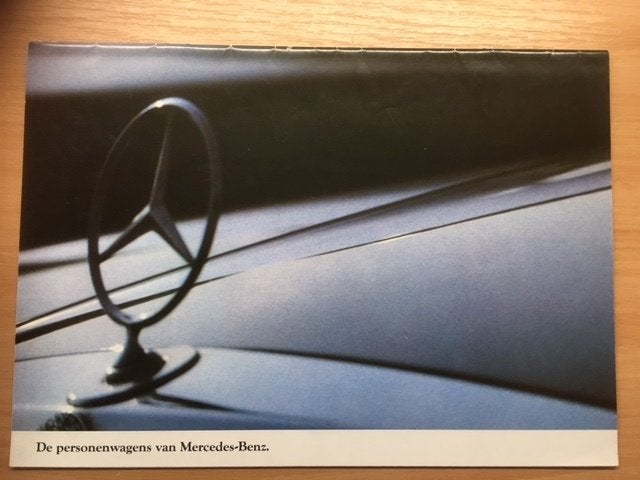 Mercedes-Benz Personenwagens Brochure 04-1981  NL, Boeken, Zo goed als nieuw, Mercedes-Benz, Mercedes, Ophalen of Verzenden