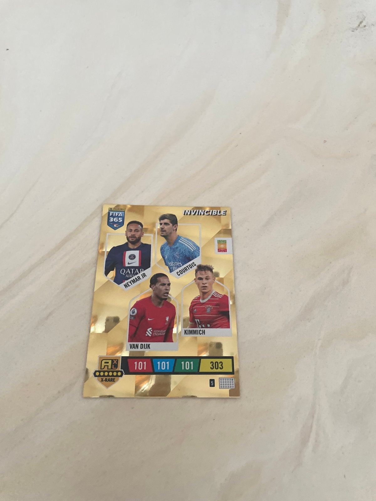 FIFA 365 Adrenalyn XL Invincible Spelerskaart, Ophalen of Verzenden, Zo goed als nieuw, Buitenlandse clubs, Spelerskaart